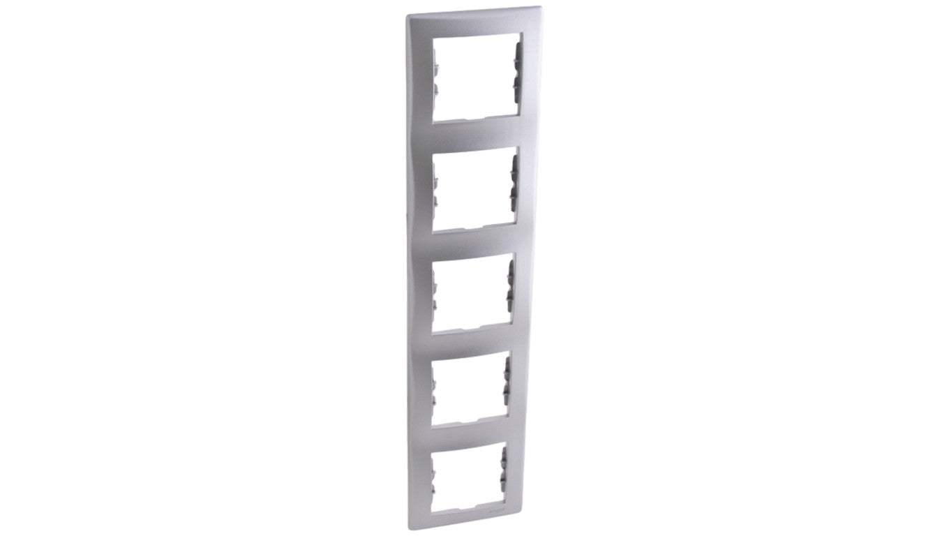 Sedna Ramka pięciokrotna aluminium pionowa SDN5801560
