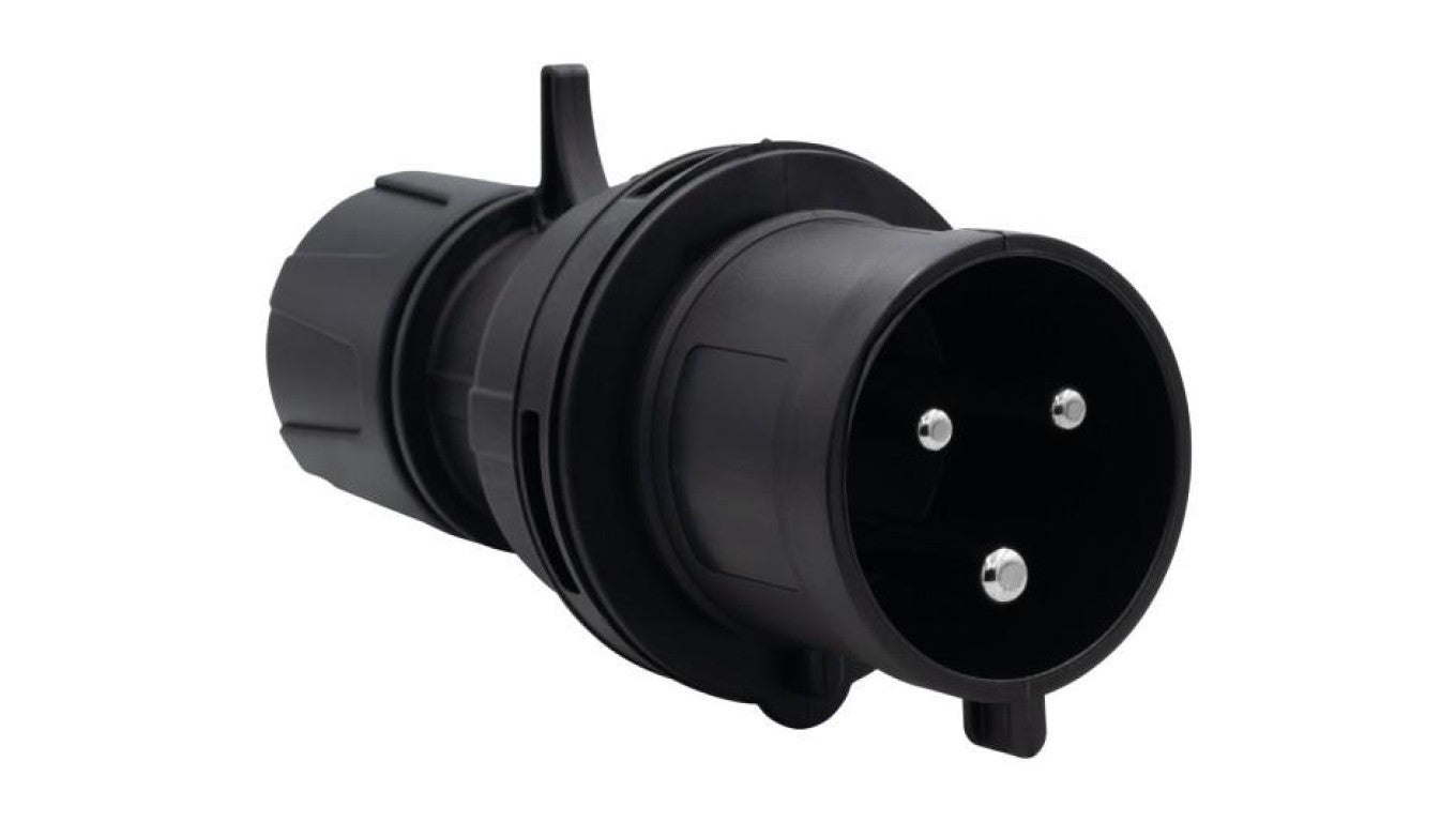Wtyczka przenośna 32A 3P 200V-250V /FE/ IP44 czarna