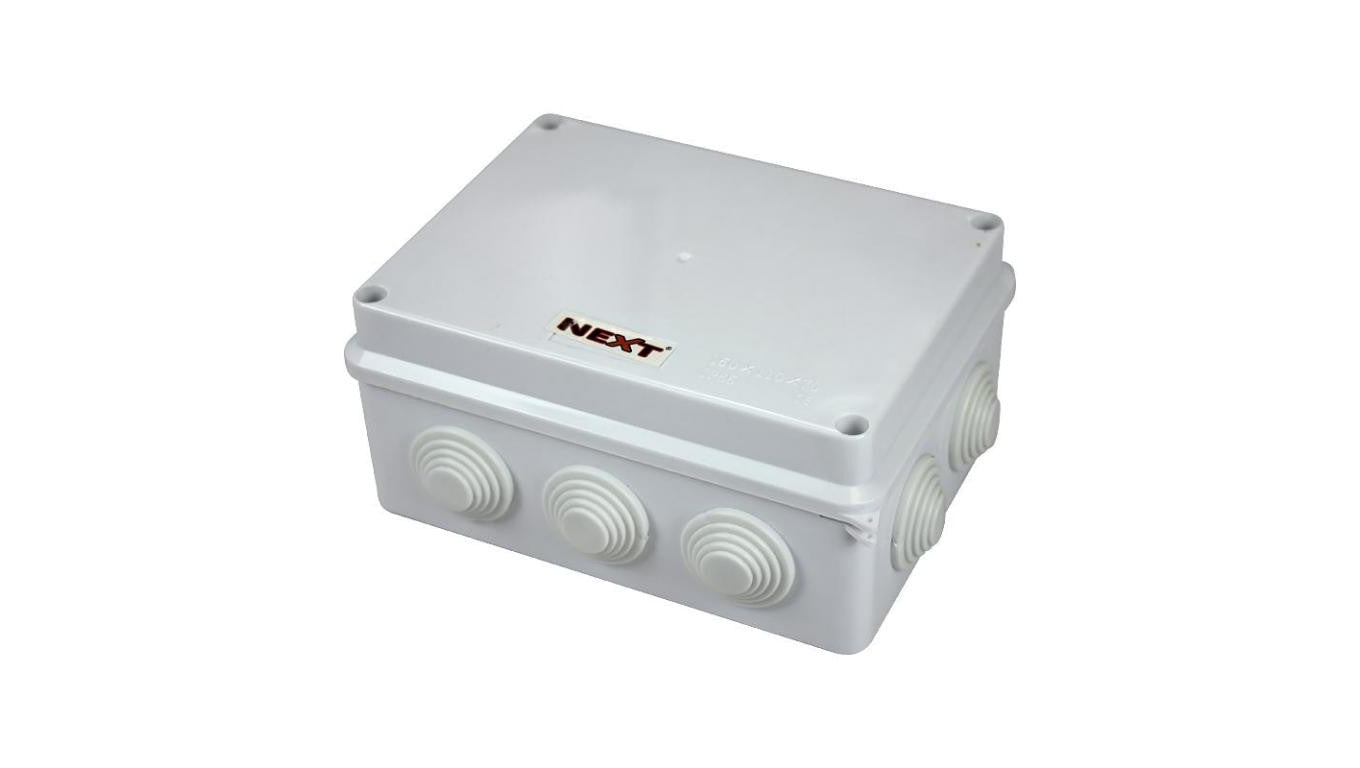 Puszka natynkowa hermetyczna IP65 200x155x80 biała NPH200.2 04139