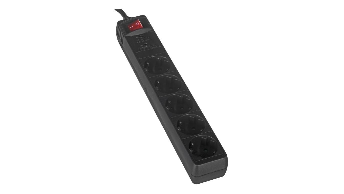 Listwa zasilająca ENERGENIE SPG5-C-10 (5 x VDE 3m kolor czarny)