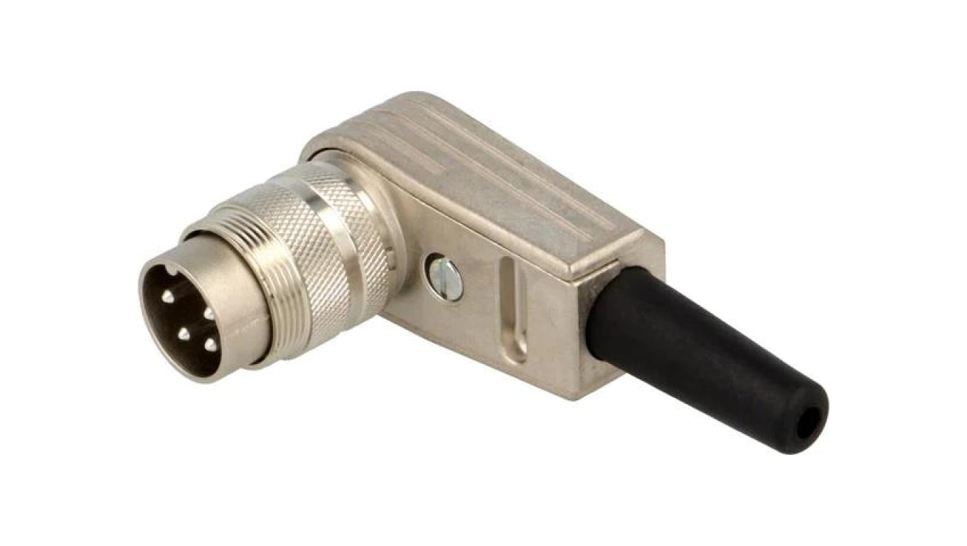 Złącze M16 wtyk męski lutowanie na przewód 4-PIN 5A 300V T3300005U