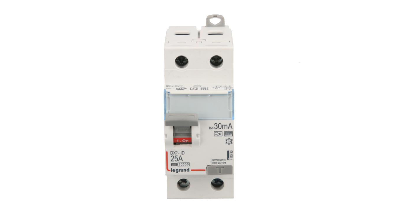 Wyłącznik różnicowoprądowy P 302 2P 25A 0,03A Typ F (HPI) SERII DX3 411590