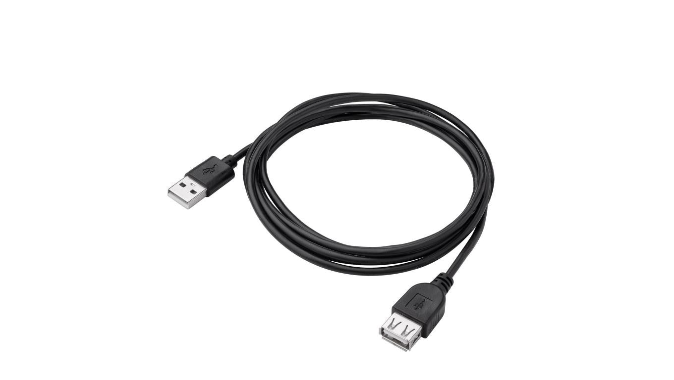 Kabel USB Akyga AK-USB-07 przedłużacz USB A (m) / USB A (f) ver. 2.0 1.8m
