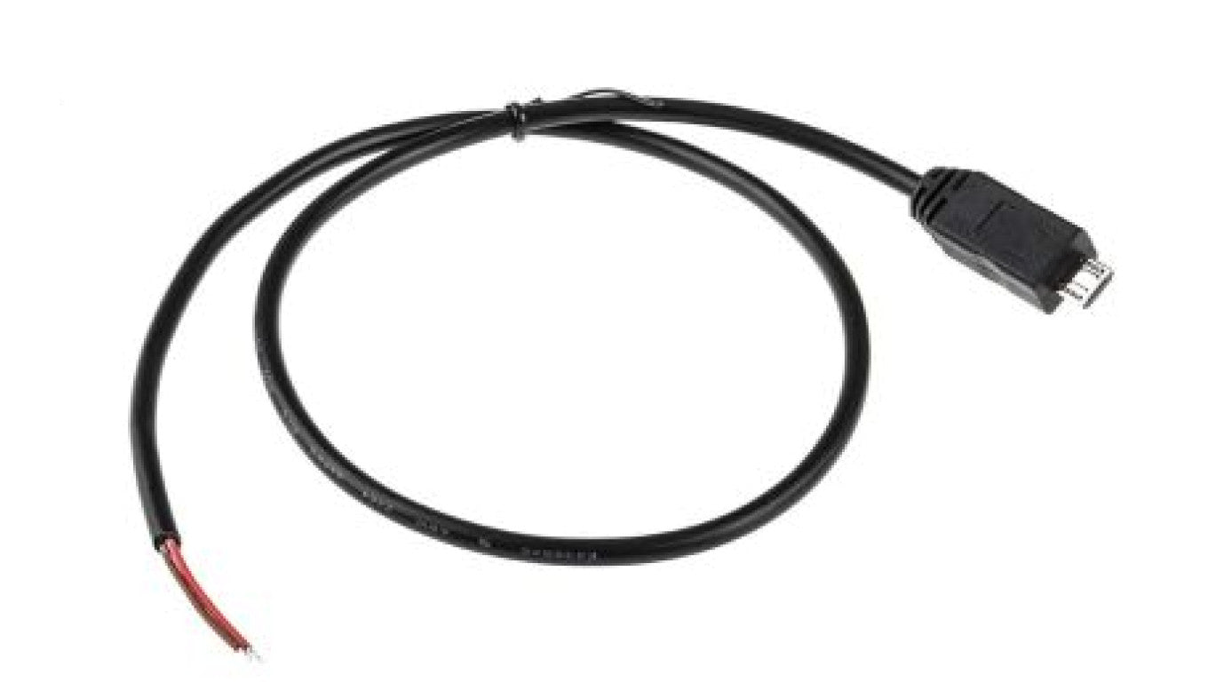 Kabel USB, dł. 0.5m, kolor: Czarny