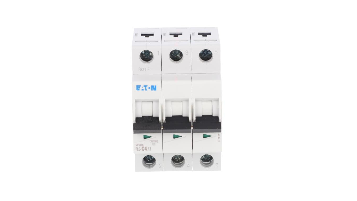 Wyłącznik nadprądowy 3P C 4A 6kA AC PL6-C4/3 286597