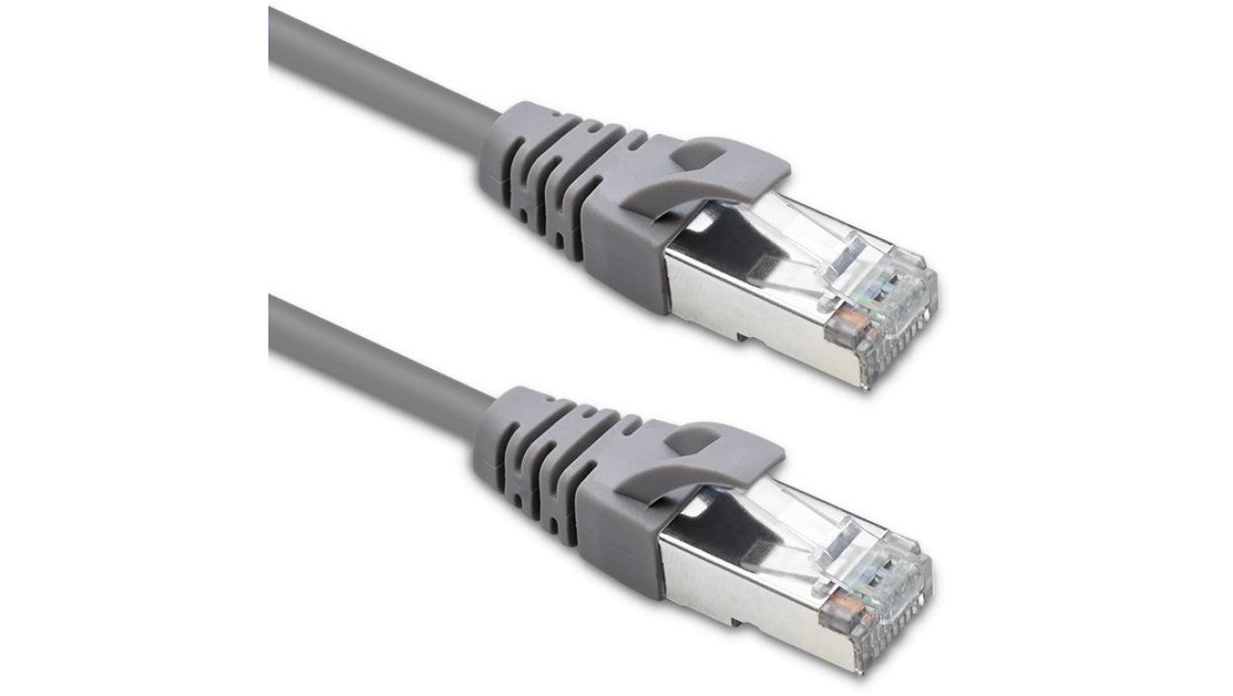 Qoltec Kabel Patchcord FTP CAT5e 2 x RJ-45 5m High speed Gold Ekranowany