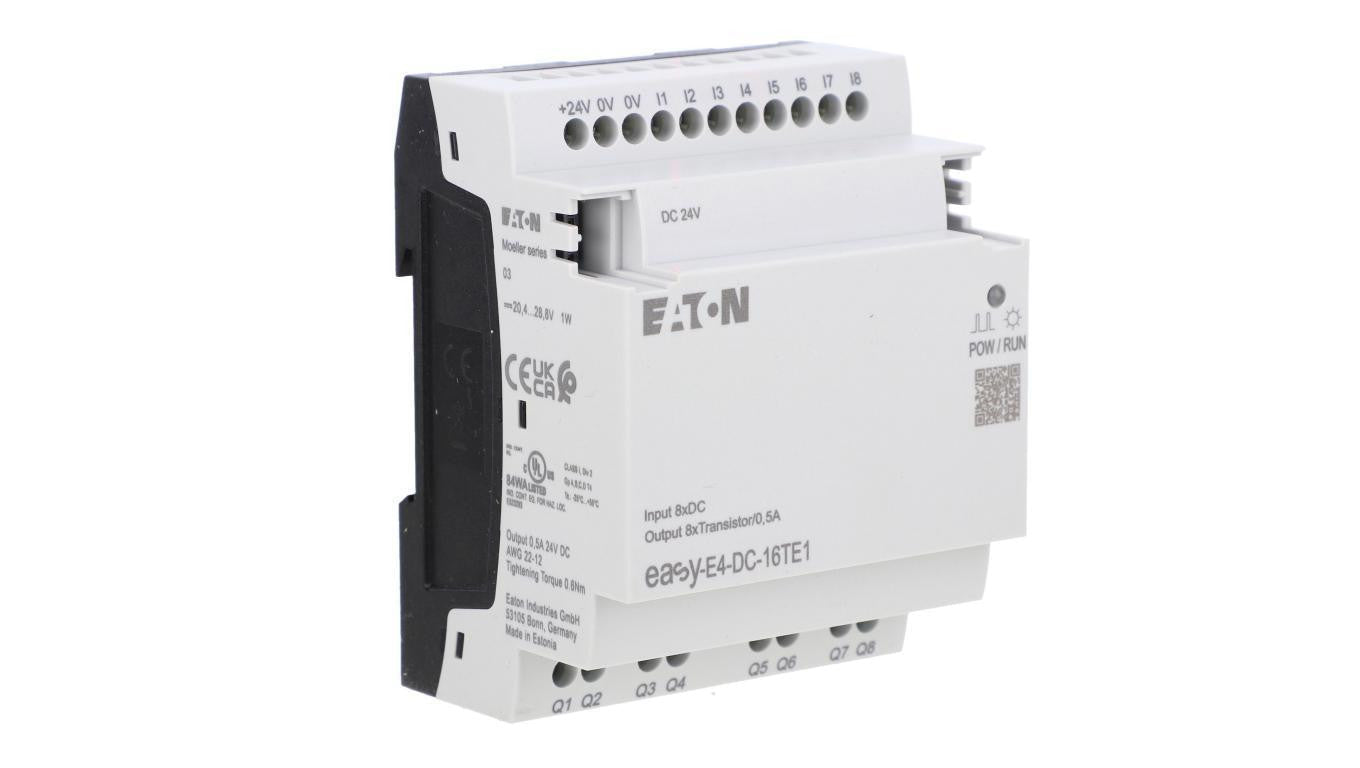 Rozszerzenie wejścia/wyjścia easyE4 24VDC 8DI 8DO-T EASY-E4-DC-16TE1 197220