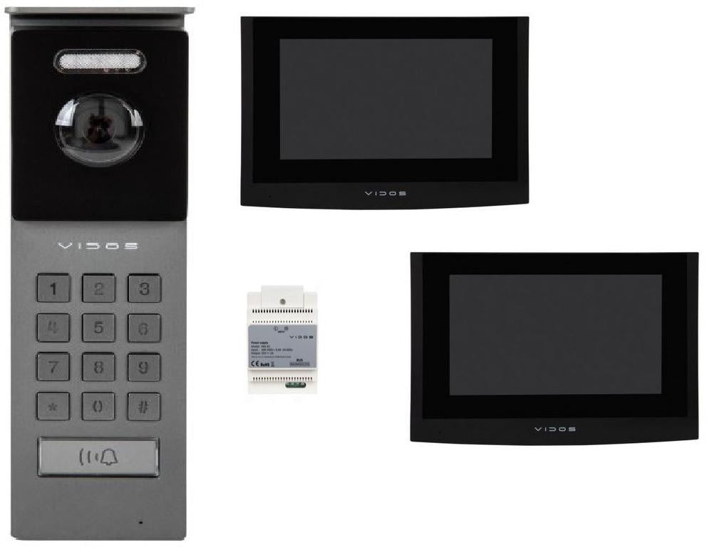 Wideodomofon VIDOS 2IP S202/2x M200B-X