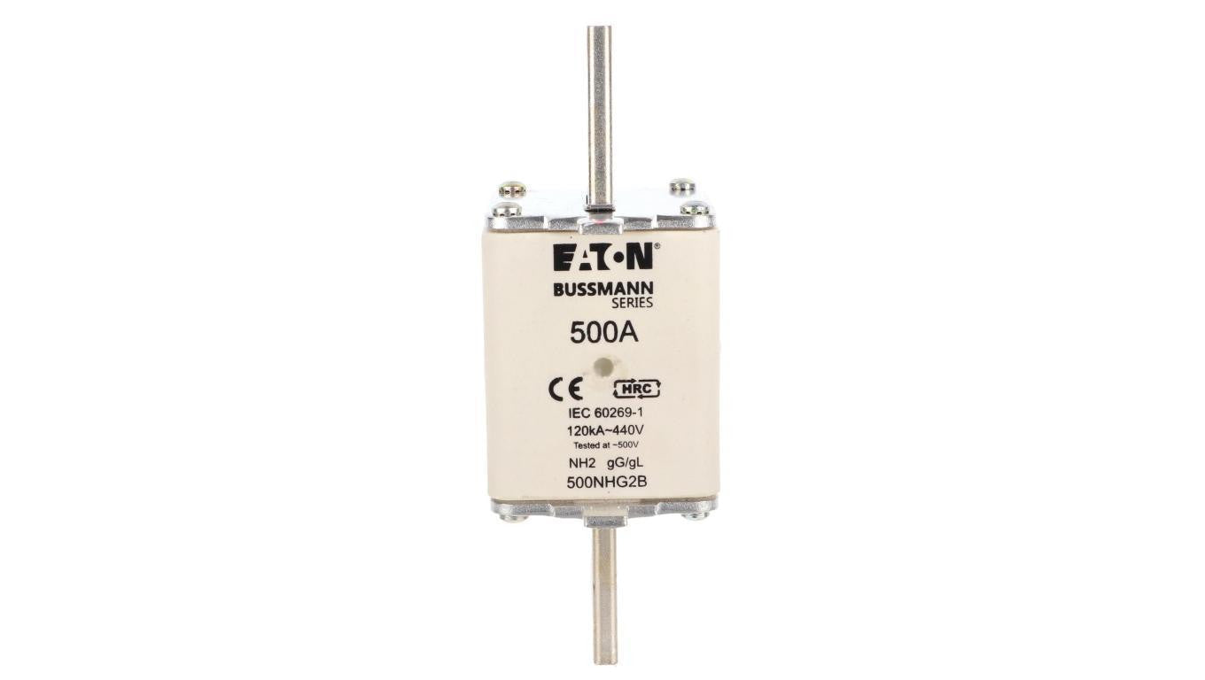 Wkładka NH2 500A 500V gL/gG podwójny wskaźnik 500NHG2B