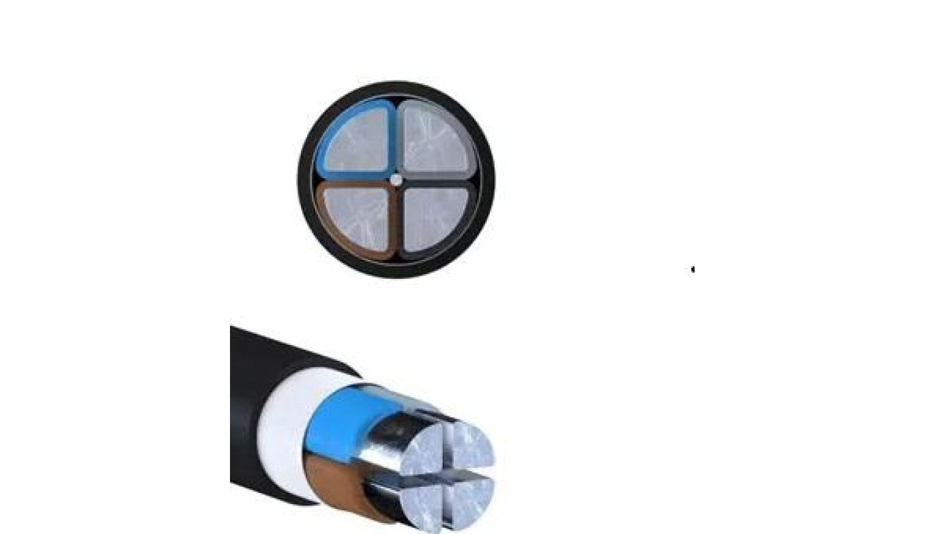 Nayy-j 4x35 Enea ziemny aluminium (9m=komplet)