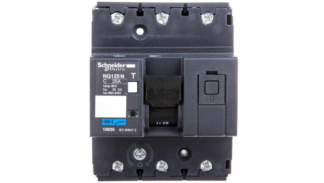 Wyłącznik nadprądowy 3P C 25A AC NG125N 18635