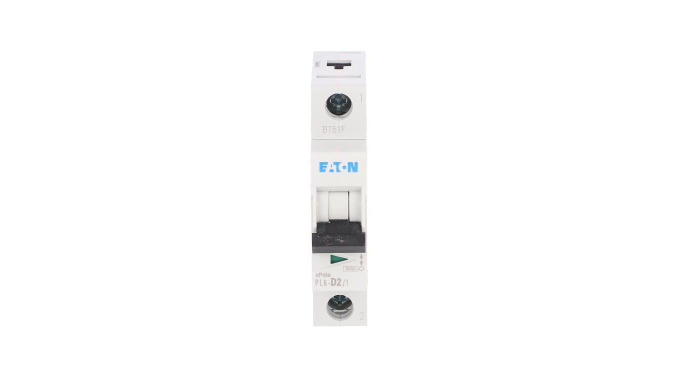 Wyłącznik nadprądowy 1P D 2A 6kA AC PL6-D2/1 286540