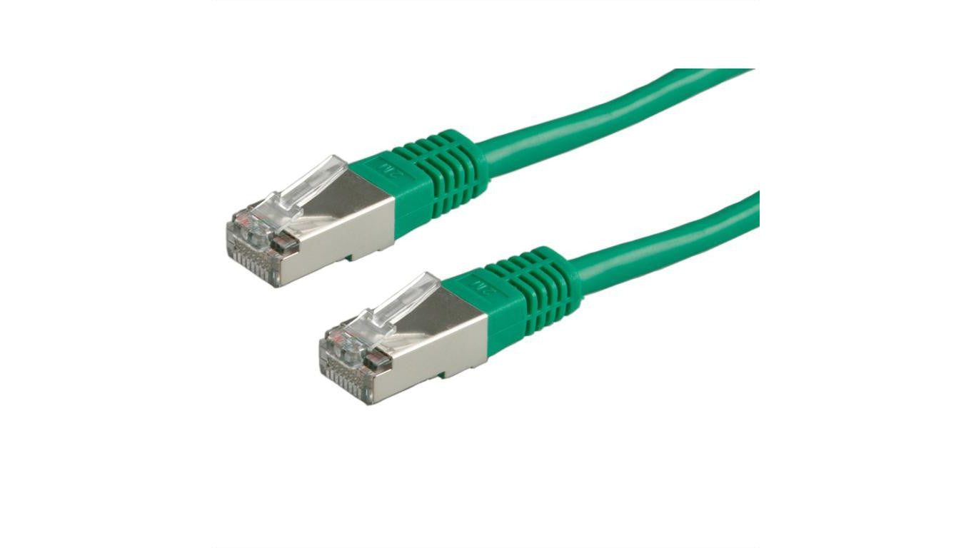 VALUE Kabel krosowy kat. 6 (klasa E) S/FTP (PiMF), zielony, 7 m