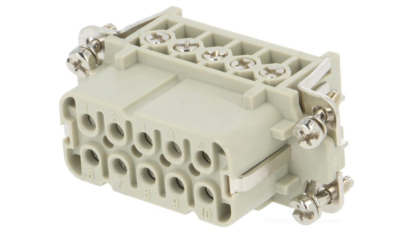 Złącze HDC żeńskie 10-PIN 250V T2010102201-000
