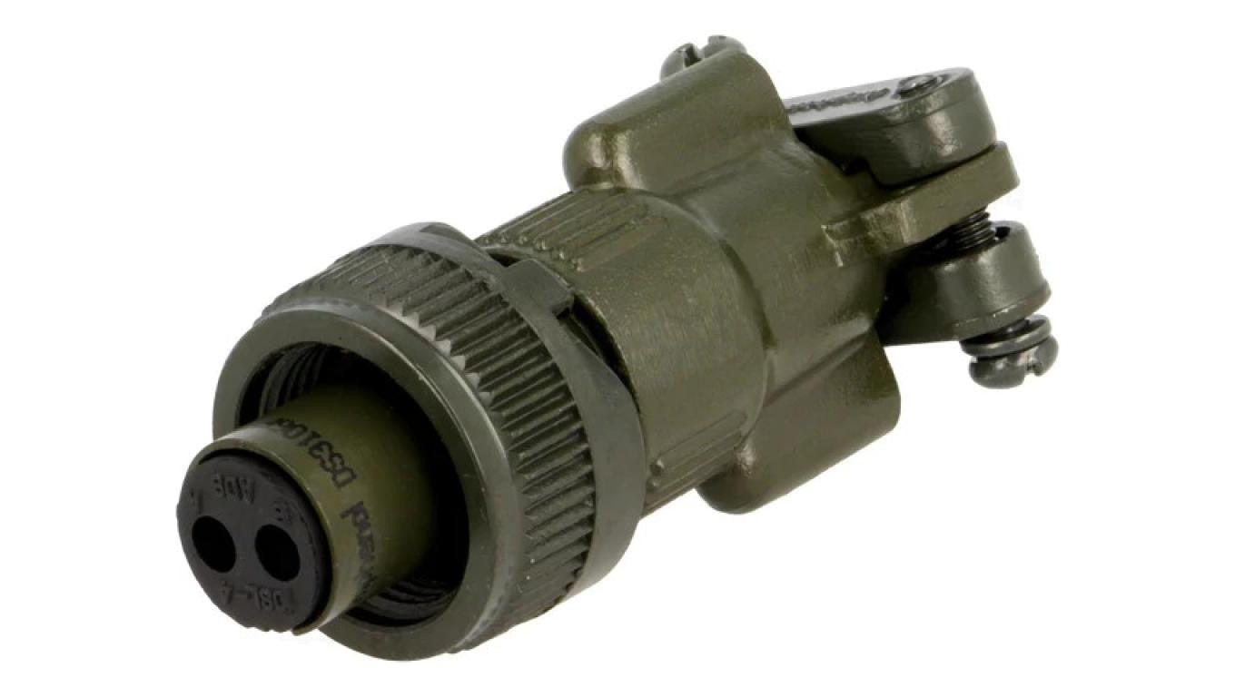 Złącze okrągłe rozmiar 10SL MS/DS stop aluminium DS3106F 10SL-4S