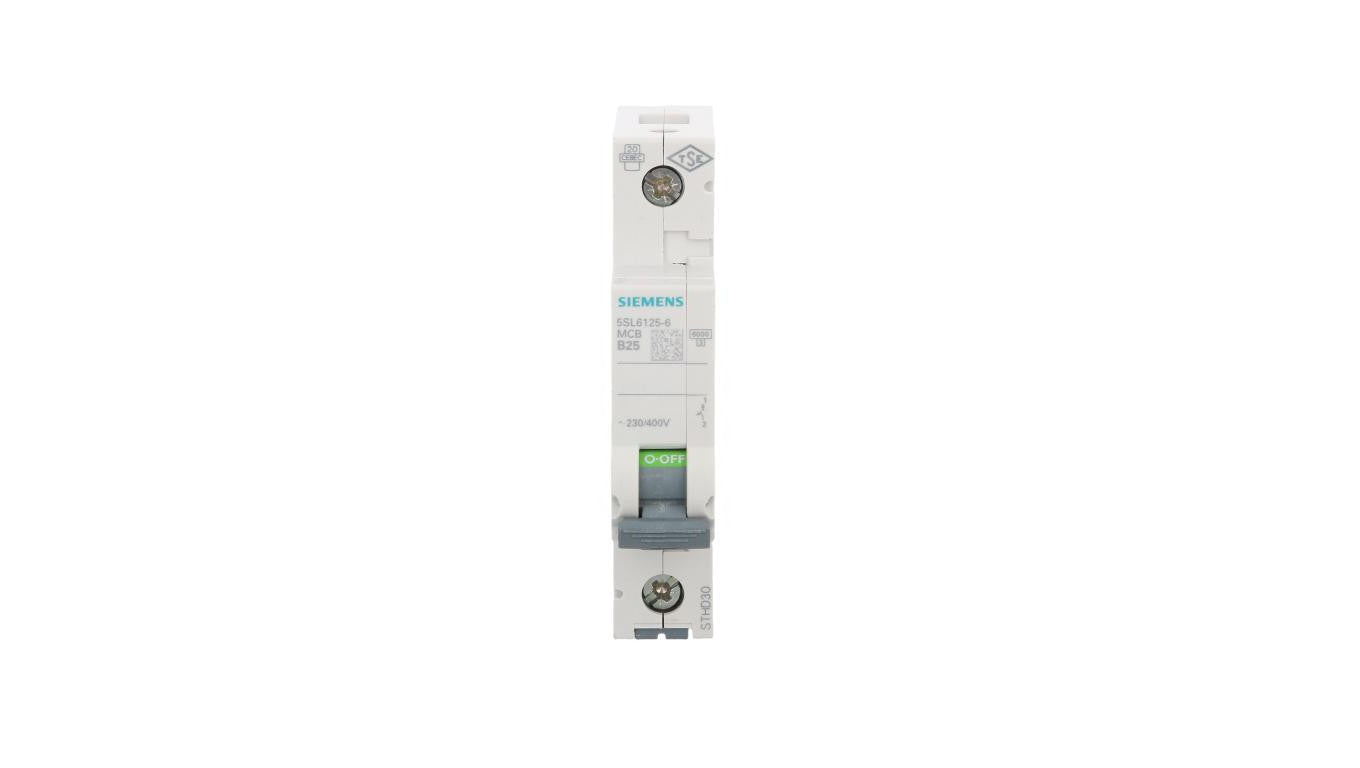 Wyłącznik nadprądowy 1P B 25A 6kA AC SENTRON 5SL6125-6