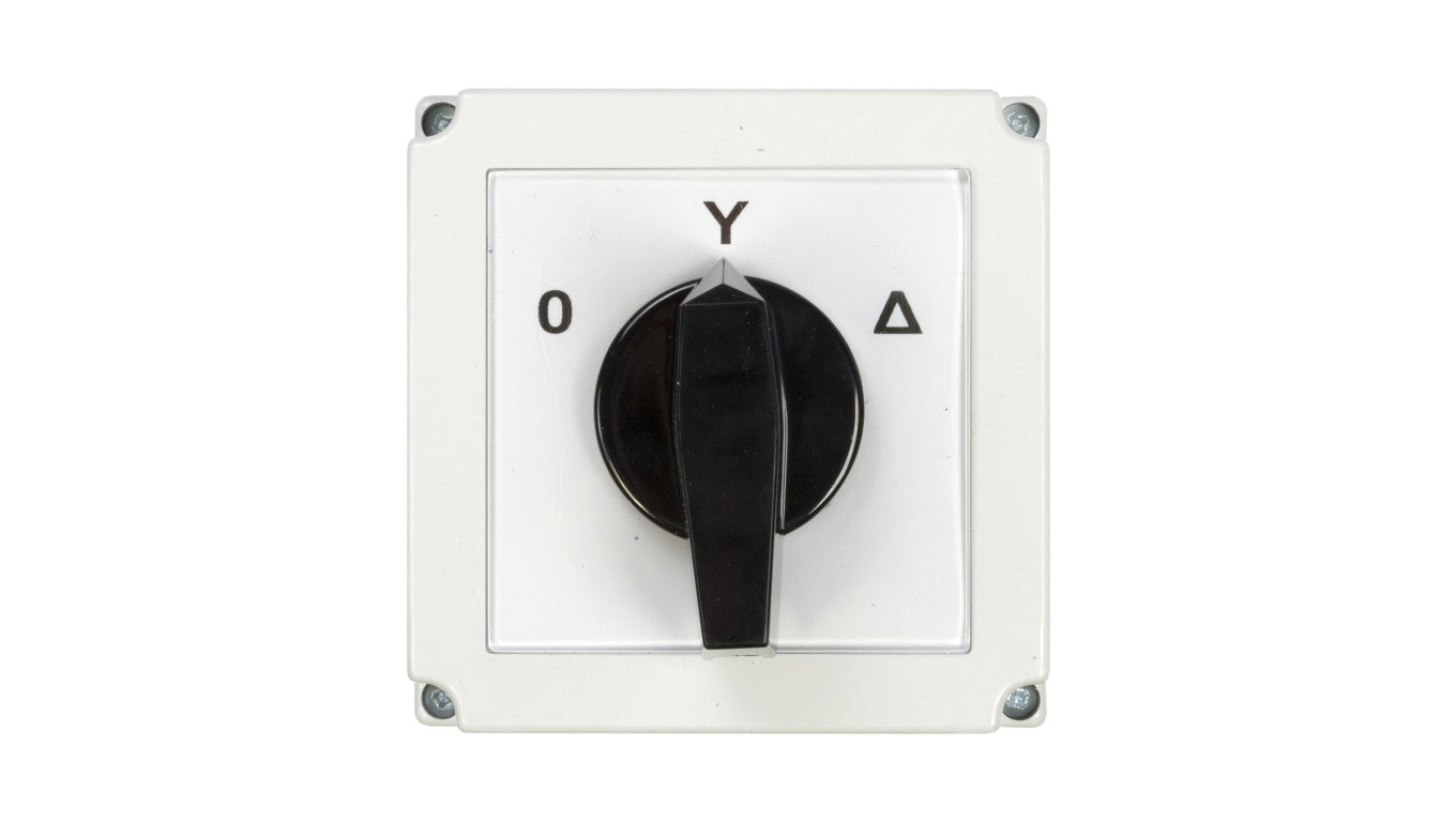 Łącznik krzywkowy gwiazda-trójkąt 3P 40A w obudowie 4G40-12-PK R214 63-840591-041