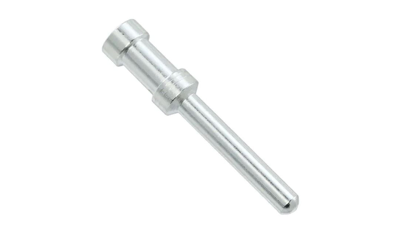 Styk HDC męski srebrzony na przewód 2,5mm T2030001025-000