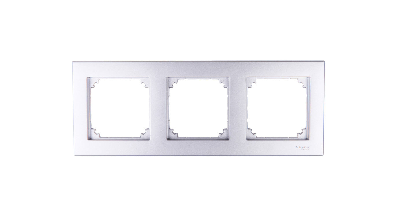 Merten M-Plan Ramka potrójna aluminium MTN486360