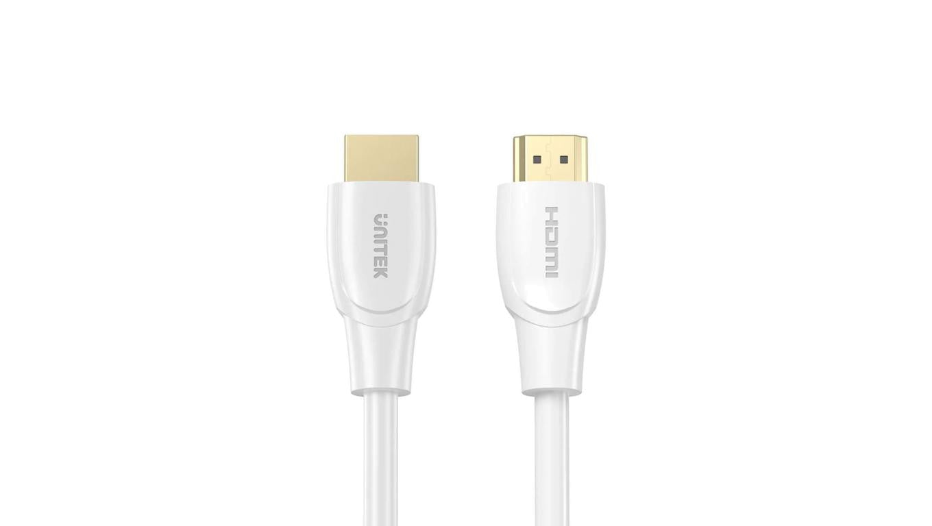 Unitek Kabel HDMI 2.0 4K biały 0,3m