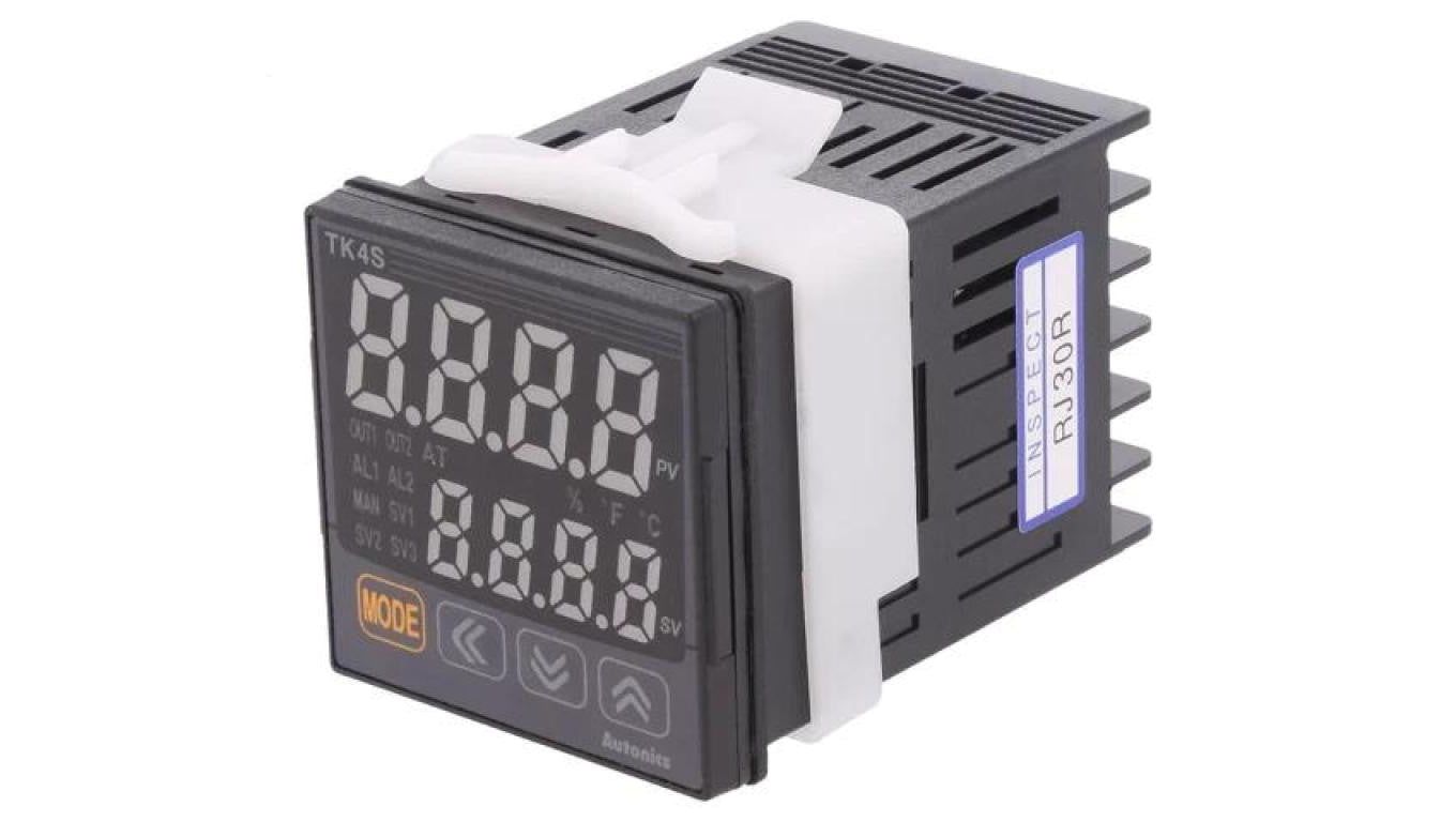 Moduł: regulator temperatury SPST-NO OUT 2: SSR OUT 3: alarmowe TC4H-24R
