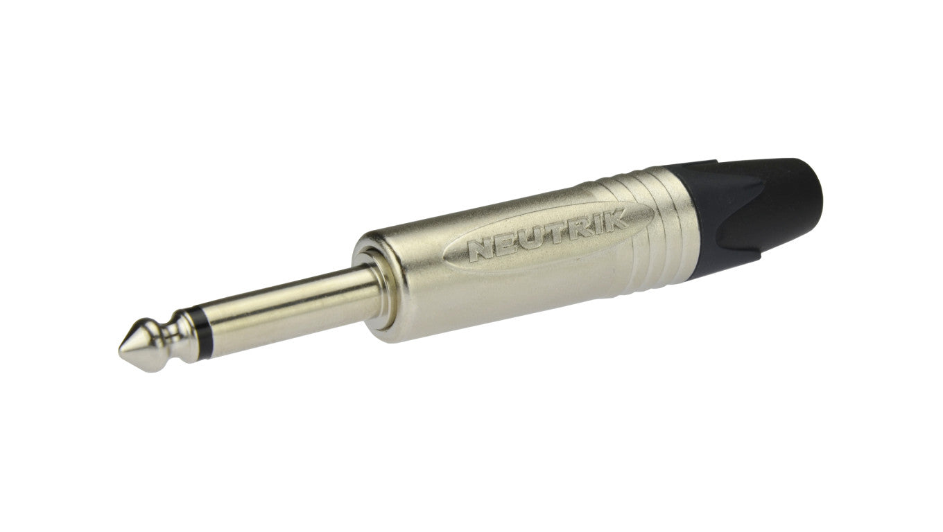 NEUTRIK Wtyk instrumentalny Jack 6,3mm Mono na kabel do 7,0mm niklowany NP2X