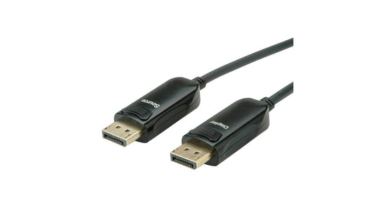 ROLINE DisplayPort v1.4 Kabel (AOC), M/M, 50 m