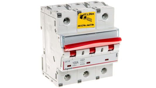 Rozłącznik modułowy 100A 3P 25kA FRX403 406538