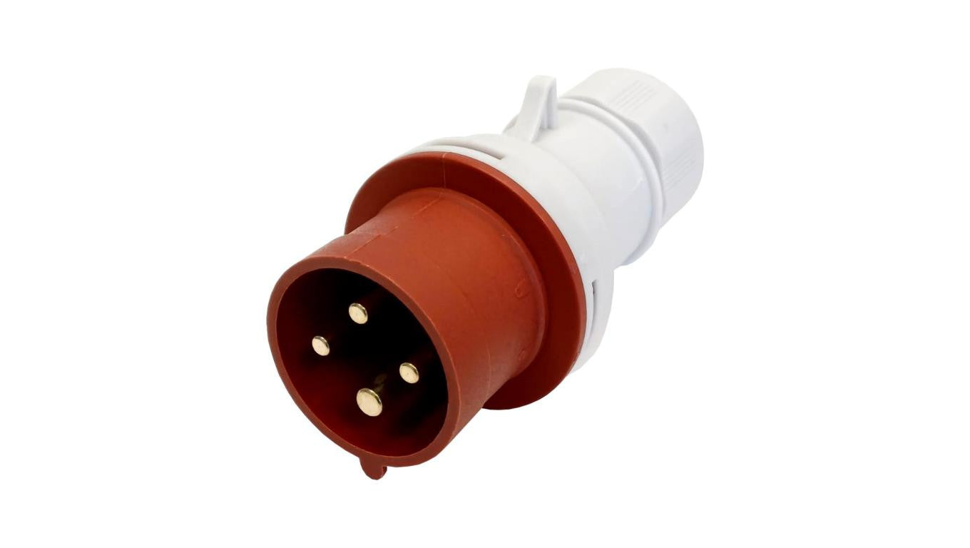 Wtyczka siłowa przenośna 4p. 32A IP44 / 25014