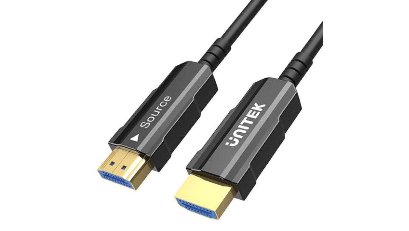 UNITEK Kabel optyczny HDMI 2.0 4K Premium High Speed Ultra HD 4K@60 50m