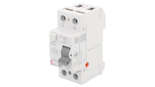 Wyłącznik różnicowy, Prąd znamionowy: 40A, Iróżn: 30mA, Bieguny: 2, 230V,400V EFI-P2 AC 40/0.03