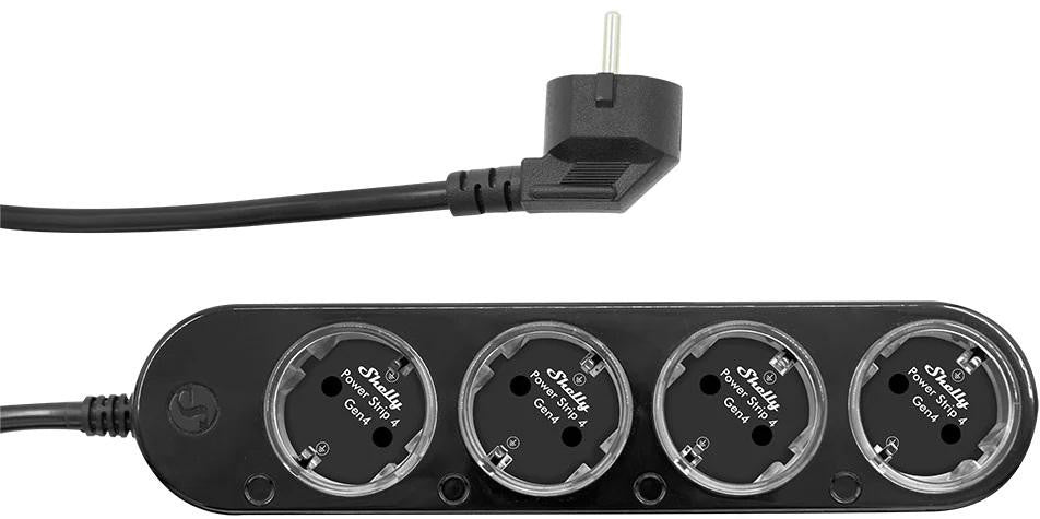 Shelly Power Strip 4 Gen4 Czarna