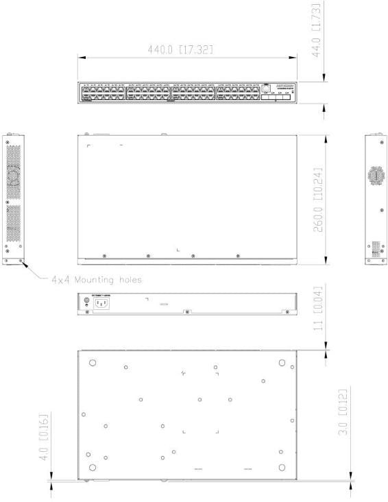 Switch Hikvision DS-3E2552-HI-48T4F LinkVu