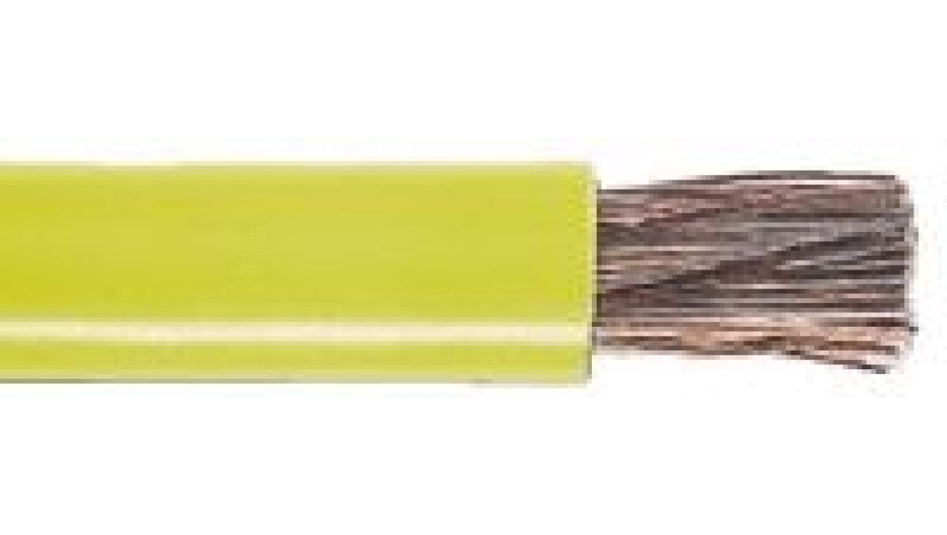 Kabel trzynormowy PCW, dł. 100m 16 mm², 100 A, 600 V, Maximum of +105 C Żółty Zgodność z trzema normami, RS PRO