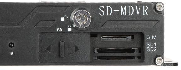 REJESTRATOR MOBILNY AHD ATE-D04SDEF-T3 4 KANAŁY AUTONE