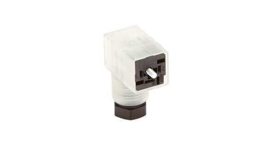 Złącze do samokonfekcjonowania zaworowe typ C 3-PINowe PG7 LED 24 VAC 6 A GDSNL 207 LED 24 VR black