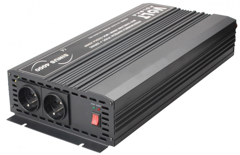 PRZETWORNICA VOLT POLSKA SINUS 4000 24V / 230V 2000/4000W