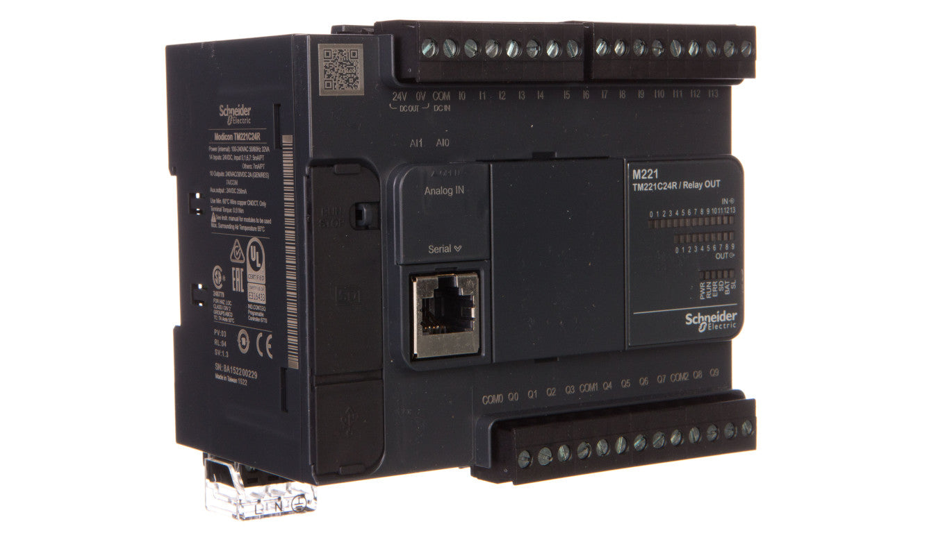 Sterownik M221-24I/O 100-240V AC TM221C24R