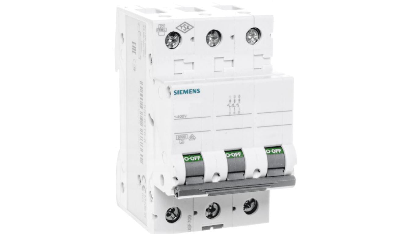 Wyłącznik nadprądowy SIEMENS B25 3F