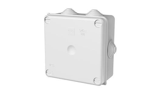 Puszka hermetyczna n/t PK-4 135x135x65mm pusta IP55 biała 0233-00