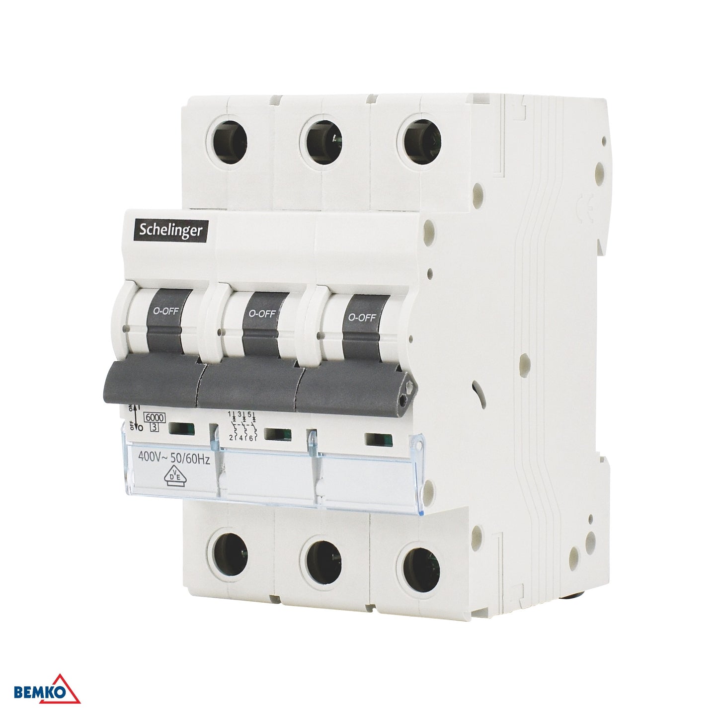 Wyłącznik nadprądowy 6KA 3P C 25A VDE SCHELINGER