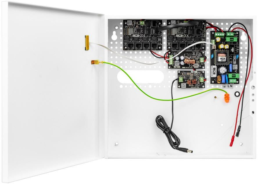 Zestaw do zasilania buforowego 9 odbiorników PoE BCS POWER BCS-UPS/IP8/E-S