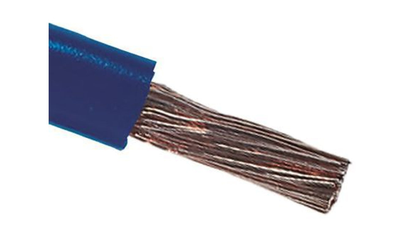 Kabel trzynormowy PCW, dł. 100m 10 mm², 75 A, 1 kV, Maks. +105C Ciemnoniebieski Zgodność z trzema normami, RS PRO
