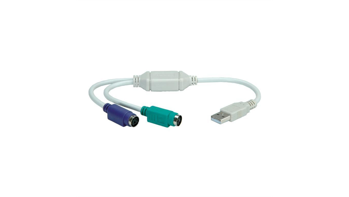 Konwerter VALUE USB - 2x PS/2