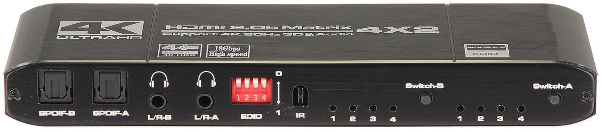 PRZEŁĄCZNIK SWITCH HDMI HDMI-SW-4/2MATRIX