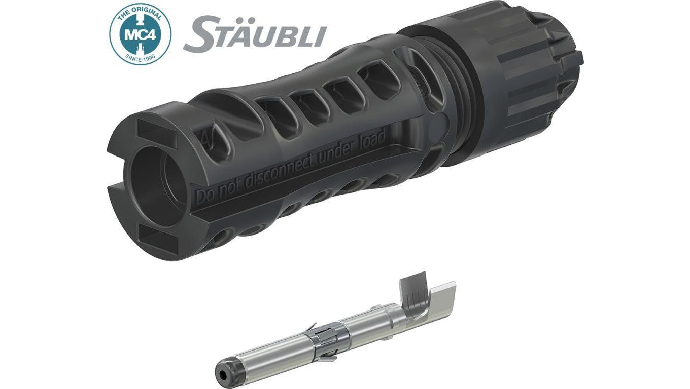 Wtyk MC4 EVO2A złącze przewód 4/6mm2 (fi=6,4-8,4 mm) Staubli (Multi Contact) - opak. 10 szt