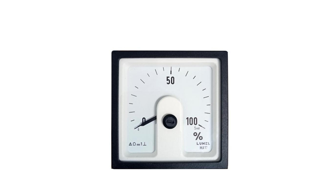 Amperomierz analogowy 72x72 N:IP52 A202:zakr.pom.1,5A MA17
