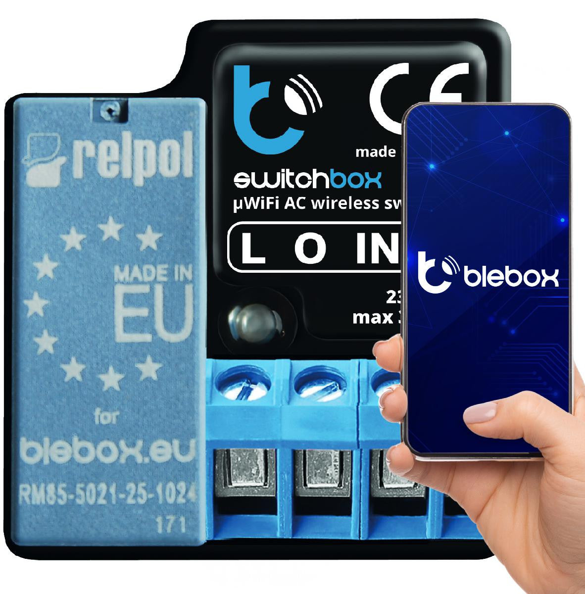 Moduł przekaźnikowy switchbox v3 Blebox