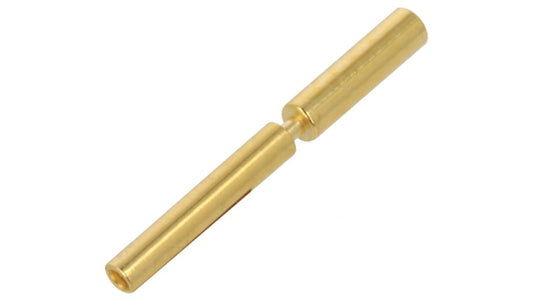 Styk M12 żeński złocony 0,13-0,25mm 21011009021