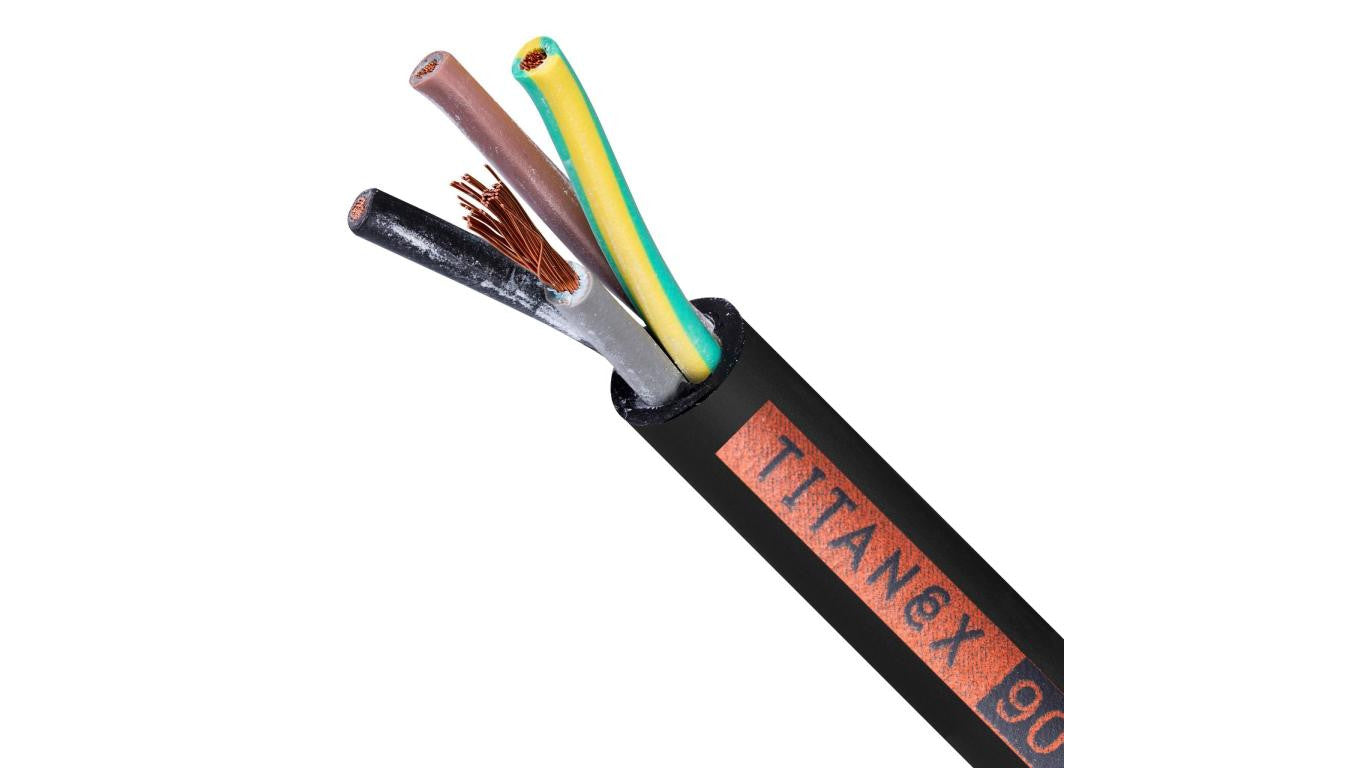 Przewód w gumie H07RN-F/ OnPd 4x1,5mm2 450/750V Helukabel Nexans TITANEX 200m